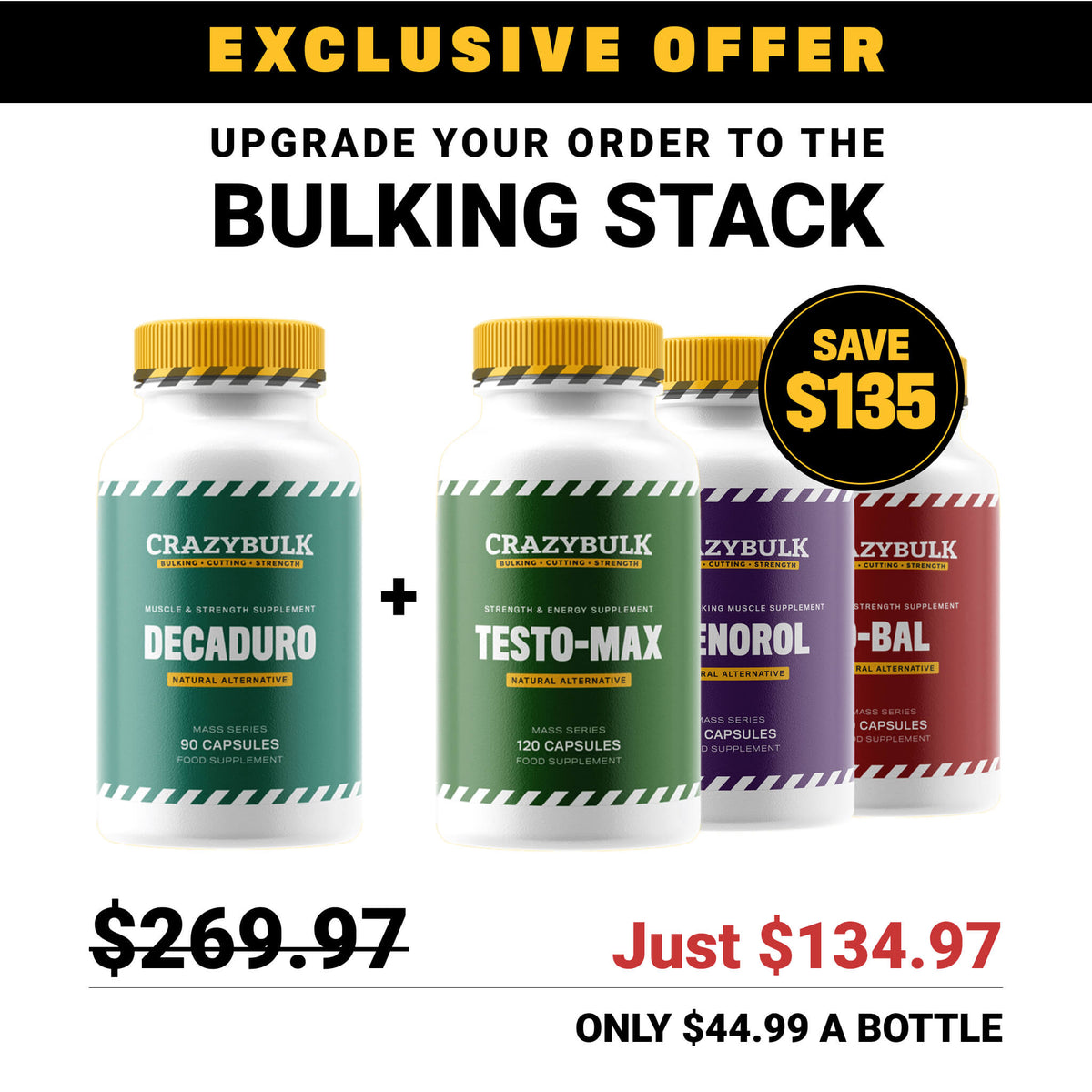 Exclusive Offer Upgrade To The Bulking Stack Crazybulk Australia 7239